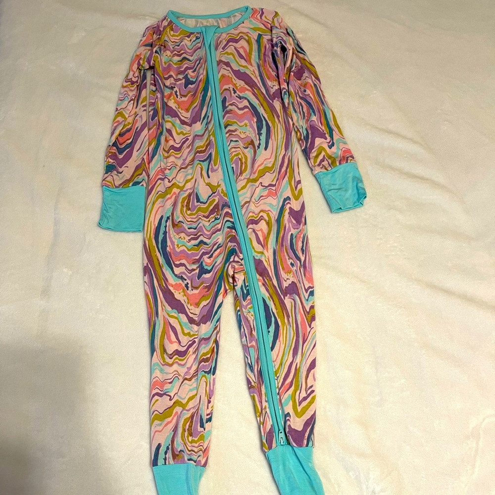 Marble swirl zippy 3T